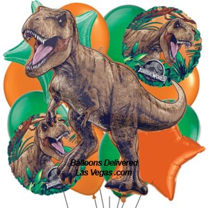 Jurassic World 14 Balloon Bouquet